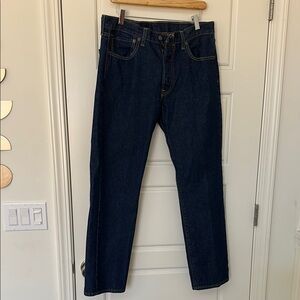 Levi's Blue Straight-Leg Jeans Classic Denim